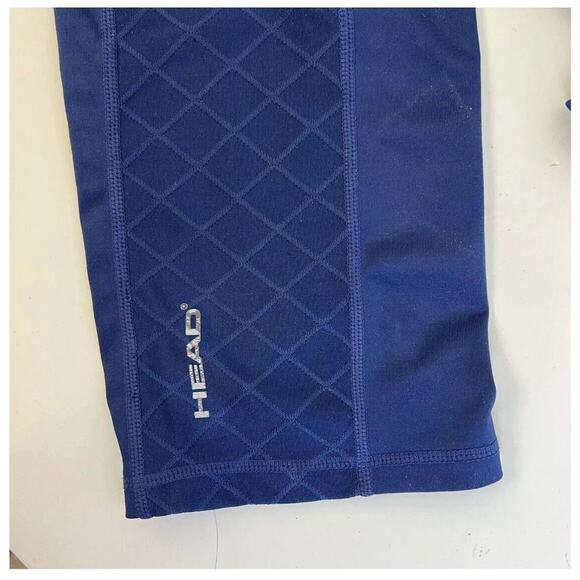 Head Activewear Leggings Women's Medium Navy Blue Workout Running Pants - Picture 5 of 6